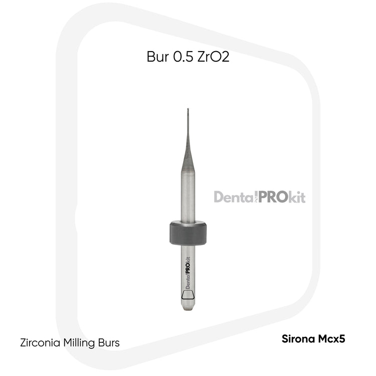 Sirona Bur 0.5 ZrO2 Mcx5 Zirkonyum Frezi