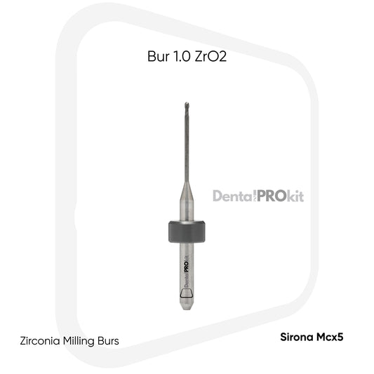 Sirona Bur 1.0 ZrO2 Mcx5 Zirkonyum Frezi