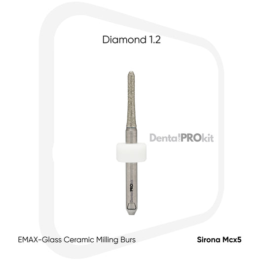 Sirona Diamond 1.2 Mcx5 Cam Seramik Frezi