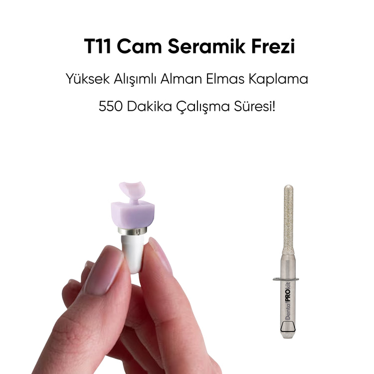 T11 Cam Seramik Frezi