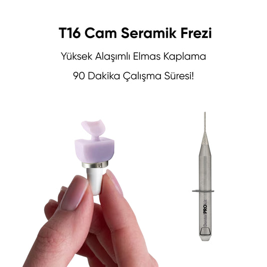 T16 Cam Seramik Frezi