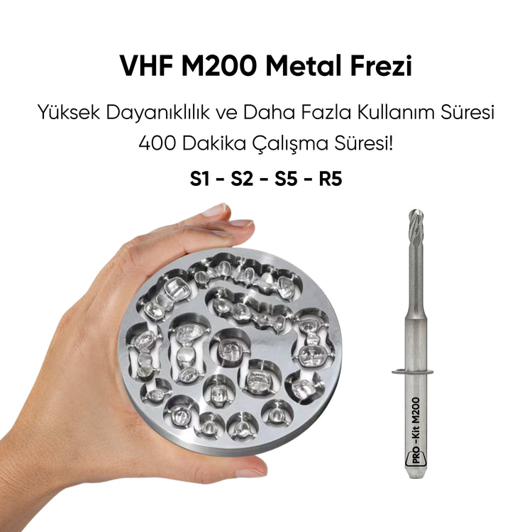 VHF M200-R-35 Metal Frezi