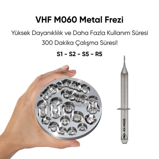 VHF M060-R-35 Metal Frezi