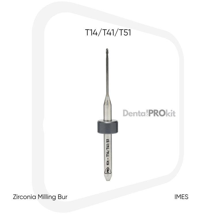IMES T14/T41/T51 Ø:1.0mm Zirkonyum Frezi