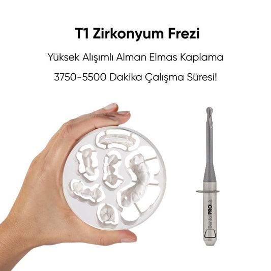 T1 Zirkonyum Frezi